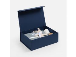 Коробка складная RealBig Fold, темно-синяя