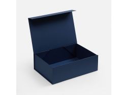 Коробка складная RealBig Fold, темно-синяя
