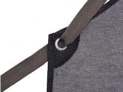 Джинсовый фартук с карманами Fry, черный