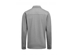 Supreme Polo Ls (grey melange)