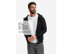 Толстовка унисекс оверсайз Sartoro, черная