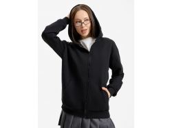 Толстовка унисекс оверсайз Sartoro, черная