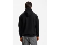 Худи унисекс оверсайз Daylero, черное