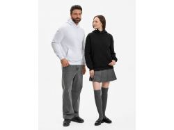 Худи унисекс оверсайз Daylero, черное