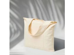 Сумка-шоппер Vest  long из хлопка 340 г/м2, натуральный