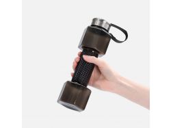 Бутылка для воды Hantelis, черная