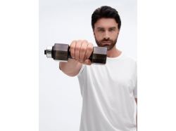 Бутылка для воды Hantelis, черная