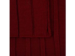 Плед Tressa, красный (бордовый)