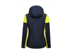 Prime Softshell Woman (navy/neon yellow)