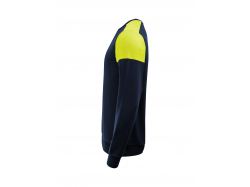 Prime Crewneck (navy/neon yellow)