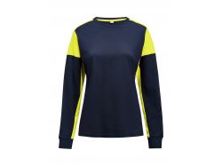 Prime T L/S Woman (navy/neon yellow)