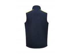 Prime Softshell Vest (navy/neon yellow)