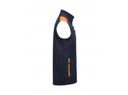 Prime Softshell Vest (navy/neon orange)