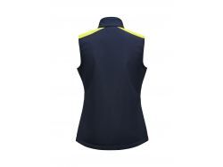 Prime Softshell Vest Woman (navy/neon yellow)