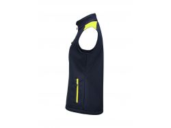 Prime Softshell Vest Woman (navy/neon yellow)