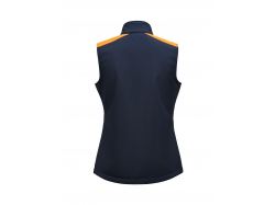 Prime Softshell Vest Woman (navy/neon orange)