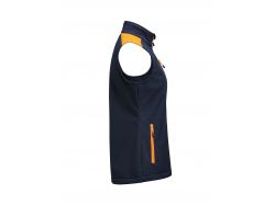 Prime Softshell Vest Woman (navy/neon orange)