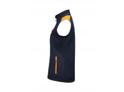 Prime Softshell Vest Woman (navy/neon orange)