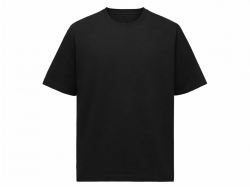 Футболка Kyoto из джерси 180 г/м2 с пич отделкой, унисекс, черный