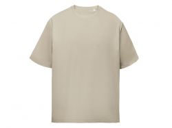 Футболка Kyoto из джерси 180 г/м2 с пич отделкой, унисекс, оливковый