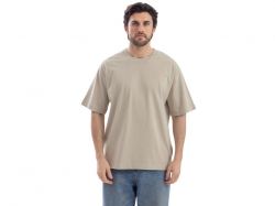 Футболка Kyoto из джерси 180 г/м2 с пич отделкой, унисекс, оливковый