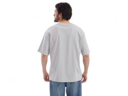 Футболка Kyoto из джерси 180 г/м2 с пич отделкой, унисекс, жемчужный