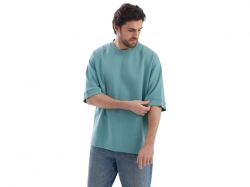 Футболка «Gamma.01» мужская, припыленно-бирюзовый