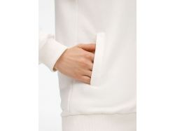 Бомбер унисекс Nuppu, молочно-белый