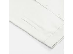 Бомбер унисекс Nuppu, молочно-белый