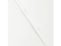 Бомбер унисекс Nuppu, молочно-белый