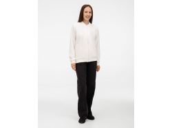 Бомбер унисекс Townie, молочно-белый