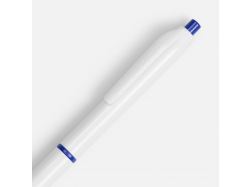 Ручка шариковая Bright Pop, белая с синим