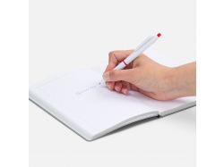 Ручка шариковая Bright Pop, белая с красным