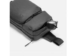 Рюкзак на одно плечо Jekko, черный