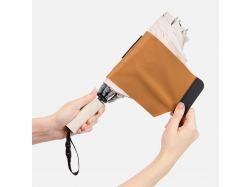 Зонт обратного сложения Easyroll, бежевый