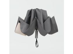 Зонт обратного сложения Easyroll, серый