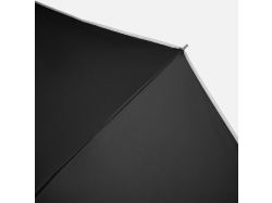 Зонт обратного сложения с ручкой-карабином Foldberry, черный