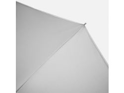 Зонт обратного сложения с ручкой-карабином Foldberry, серый