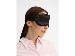 Двухстороняя маска для сна Veluto, черная