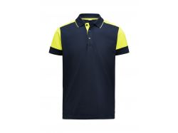 Prime Polo (navy/neon yellow)