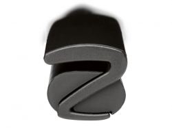 Ручка пластиковая soft-touch шариковая «Zorro», черный