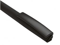 Ручка пластиковая soft-touch шариковая «Zorro», черный