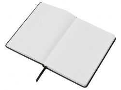 Подарочный набор "Tesla" с блокнотом А5, ручкой и пауэрбенком на 10 000 mAh, черный