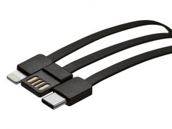 Подарочный набор "Tesla" с блокнотом А5, ручкой и пауэрбенком на 10 000 mAh, черный