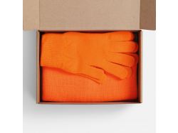 Набор Knit Warm, оранжевый