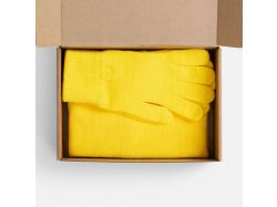 Набор Knit Warm, желтый