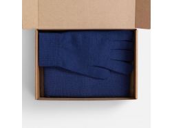 Набор Knit Warm, синий