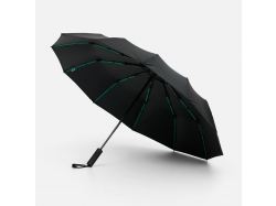Зонт складной с УФ-защитой Ribstar, черный
