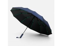 Зонт складной с УФ-защитой Ribstar, темно-синий