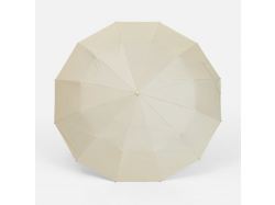 Зонт складной с УФ-защитой Ribstar, бежевый